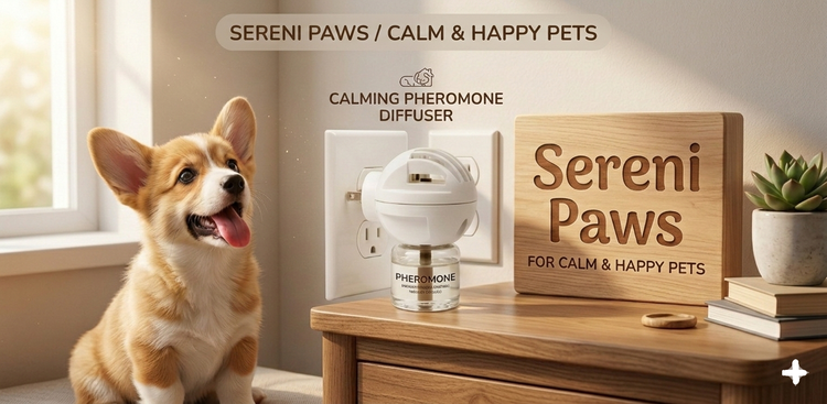 Calm and relaxed dog